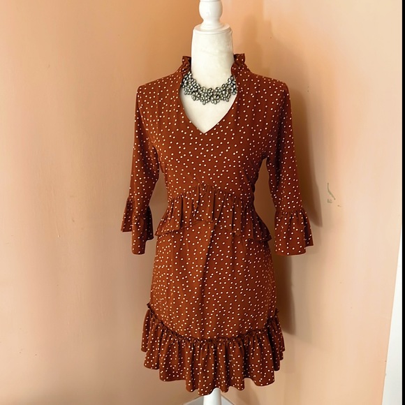 Vintage Dresses & Skirts - Vintage Polka Dot Dress